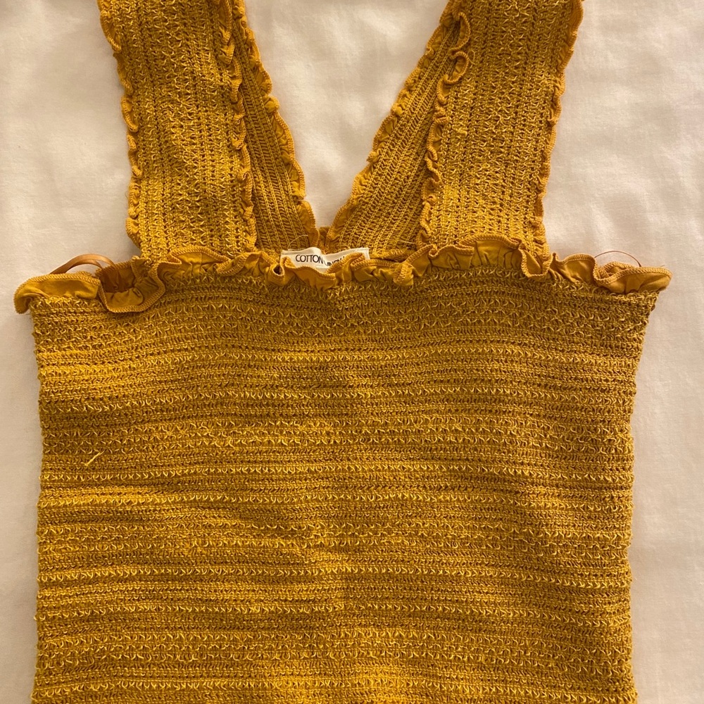Cotton candy LA Yellow tank